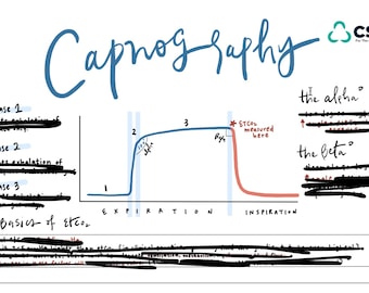 Capnography Info Graphic Study Guide