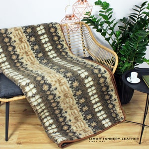 Merino Wool Blanket, Throws, Bed Cover, Personalized Gift, Handmade, Cozy Blanlet, Home Decor, Gift for Her, Zero Waste
