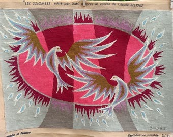 Lina フランス　アンティーク　タペストリー 大判 Lina様専用 フランス アンティーク タペストリー 大判