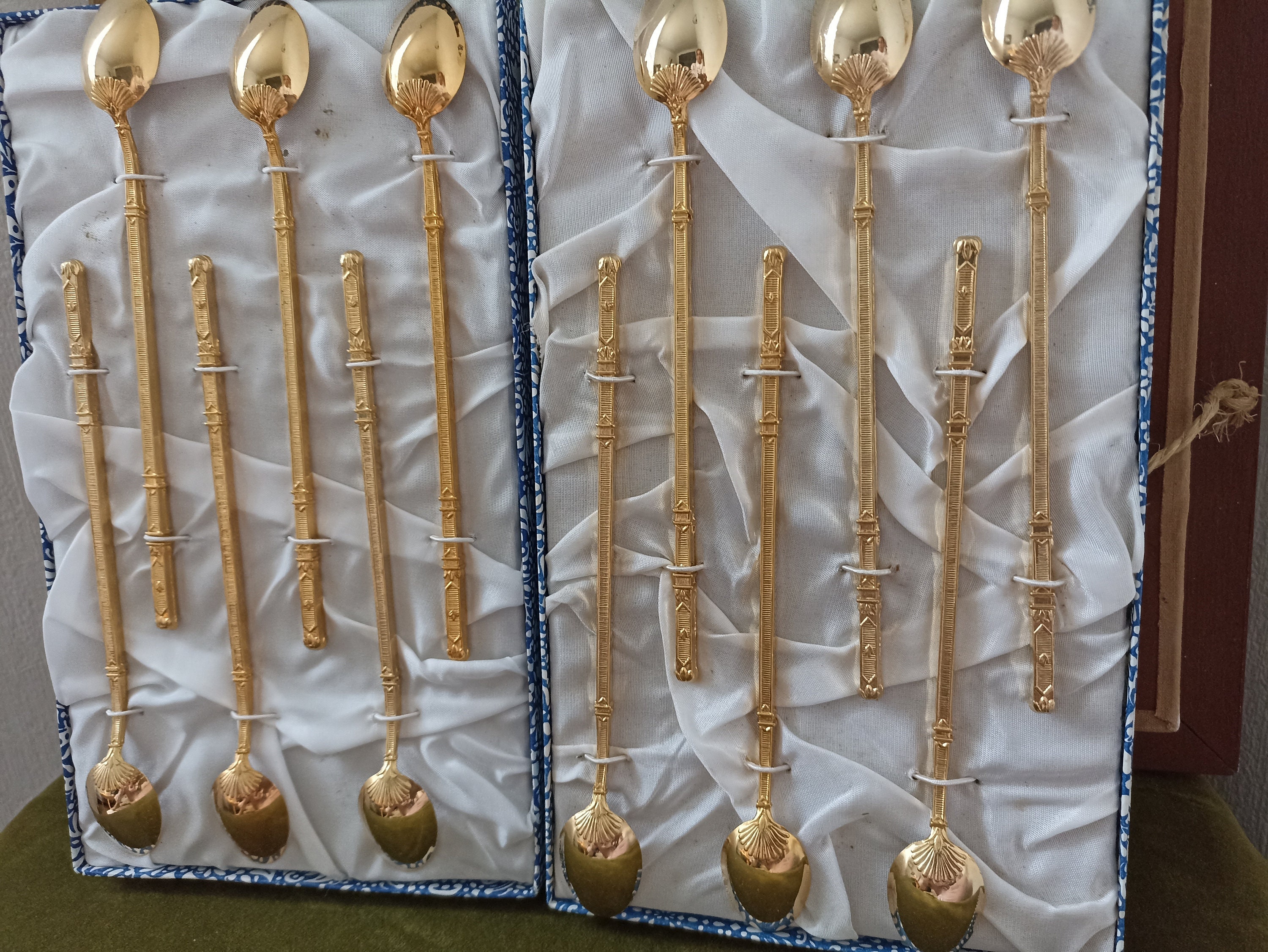 Rare Lot De 12 Cuillères