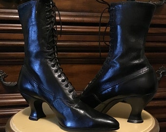 leather witch boots