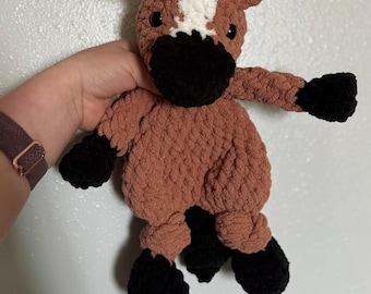 Horse Knotted Lovey (CUSTOMIZABLE)