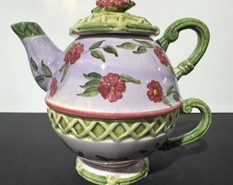 Sonoma Tea for One Teapot Set, Whimsical Floral