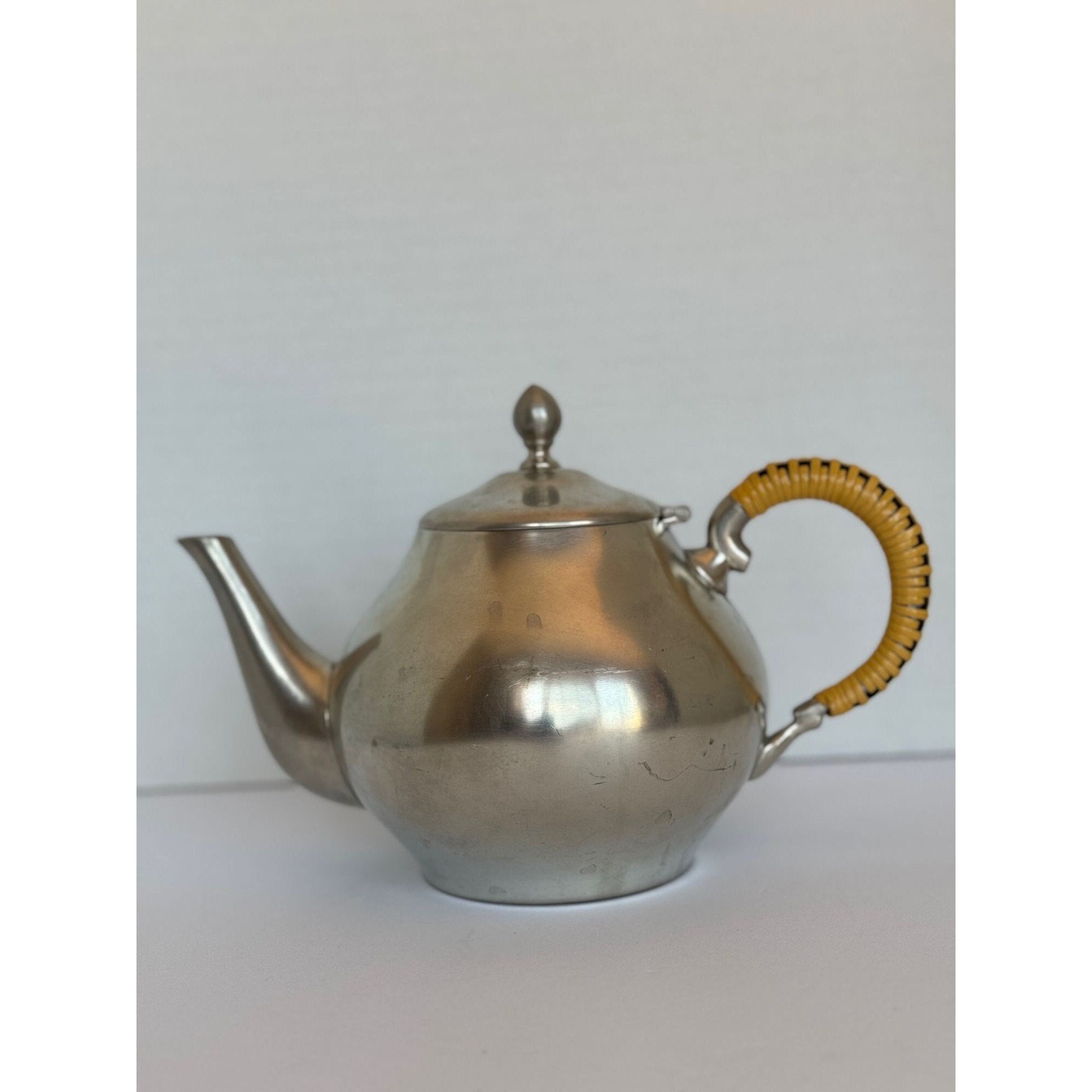 Vintage Dutch Pewter Teapot Made in Holland Home Kitchen Decor - Etsy
