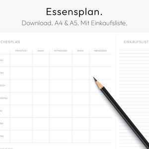May include: A printable weekly meal planner with a grocery list. The planner is divided into sections for breakfast, snack, lunch, dinner, and a grocery list. The planner is designed to be printed on A4 or A5 paper.