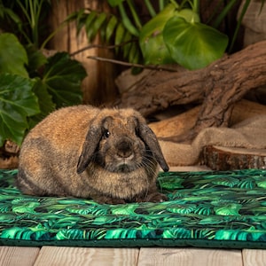 Cage Liner mat for guinea pigs, hedgehog, rat, chinchillas, rabbits rabbit cage mat  -  many sizes