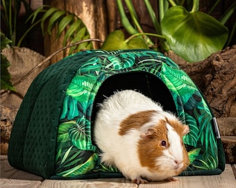 Velvet Guinea Pig House: Cozy Small Pet Hideaway