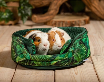 3 sizes - lovely cup bed for rabbit, guinea pig, chinchilla, hedgehog, rat, ferret and other small pets