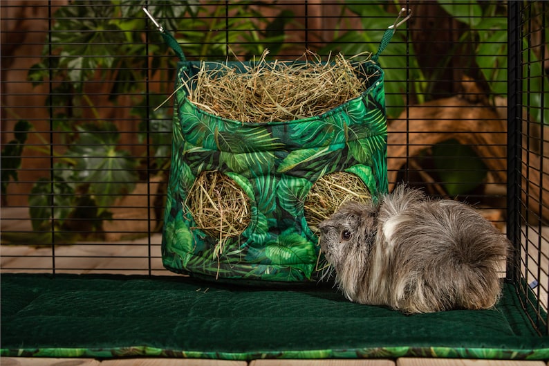 Big hay bag hay feeder for rabbits, guinea pigs and chinchillas image 4