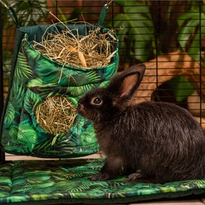 Big hay bag hay feeder for rabbits, guinea pigs and chinchillas image 2