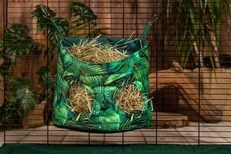 Big hay bag hay feeder for rabbits, guinea pigs and chinchillas image 1