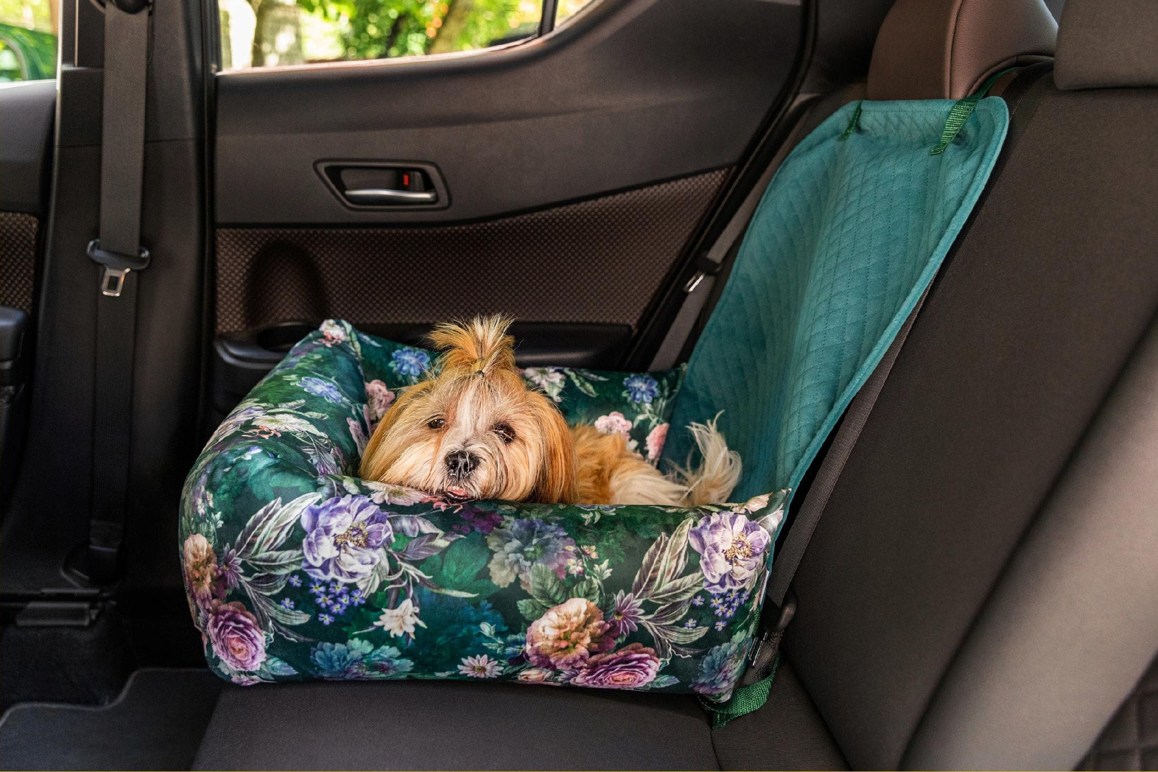Autositzbezug für kleine bis mittlere Hunde als Hundekorb oder Schondecke  für Vordersitz und Rückbank, abwaschbar, wasserdicht und extrem langlebig. Schonbezug  Hund als Hundedecke, Autositz, Sitzbezug : : Haustier
