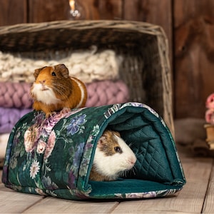 Premium tunnel for guinea pigs, chinchillas, rabbit, pygmy hedgehog - cage accessories, guinea pig toy, bunny toy