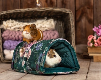 Premium tunnel voor cavia's, chinchilla's, konijn, pygmee-egel - kooiaccessoires, caviaspeelgoed, konijnenspeelgoed