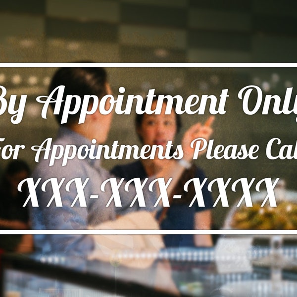 Please Call for an Appointment Sign Etsy Australia