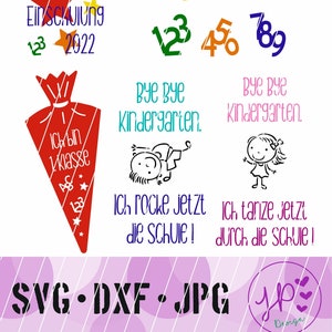 JP Handmade Design Plotter File - School Enrollment, Start of School, First Day of School - Plot, SVG, DXF