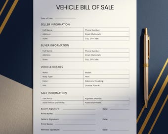 Editable Motor Vehicle Bill of Sale. Printable Car Sale form. Bill of Sale Agreement. Vehicle Bill of Sale Template. Vehicle Sale Contract