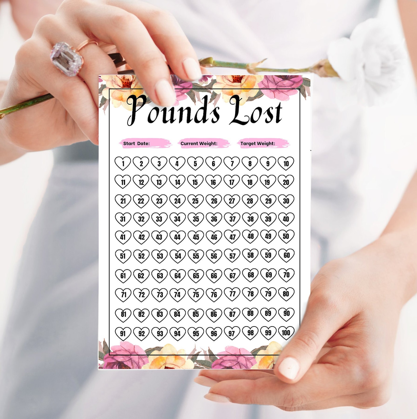 Weight Loss Tracker Weight Loss Planner Weight Loss Journal Weight Loss