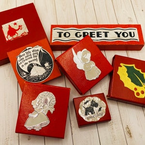 Gibson and Hallmark Boxed Christmas Seals