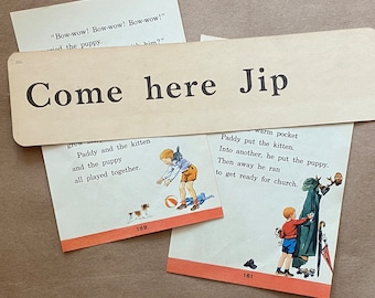 Alice & Jerry A-J Large Word Flash Cards