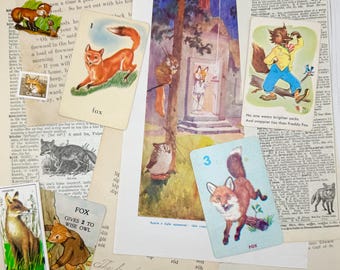 Woodland Creature Theme Ephemera Kits