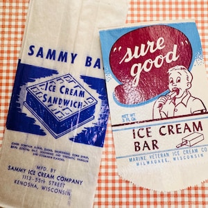 Ice Cream Novelty Waxed Sleeve