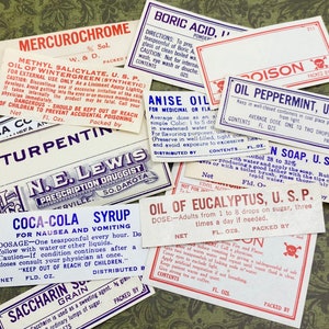 Pharmacy Envelopes, Label Sets