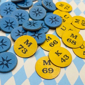 Vintage Game Pieces