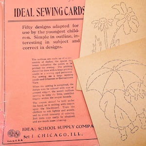 Children’s Sewing Cards