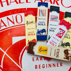 Piano Teacher Award Seals