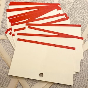 Library Catalog Card Sets