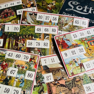 Bavarian Fairy Tale Lotto Game Boards