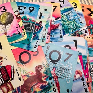 Jeu de cartes alphabet