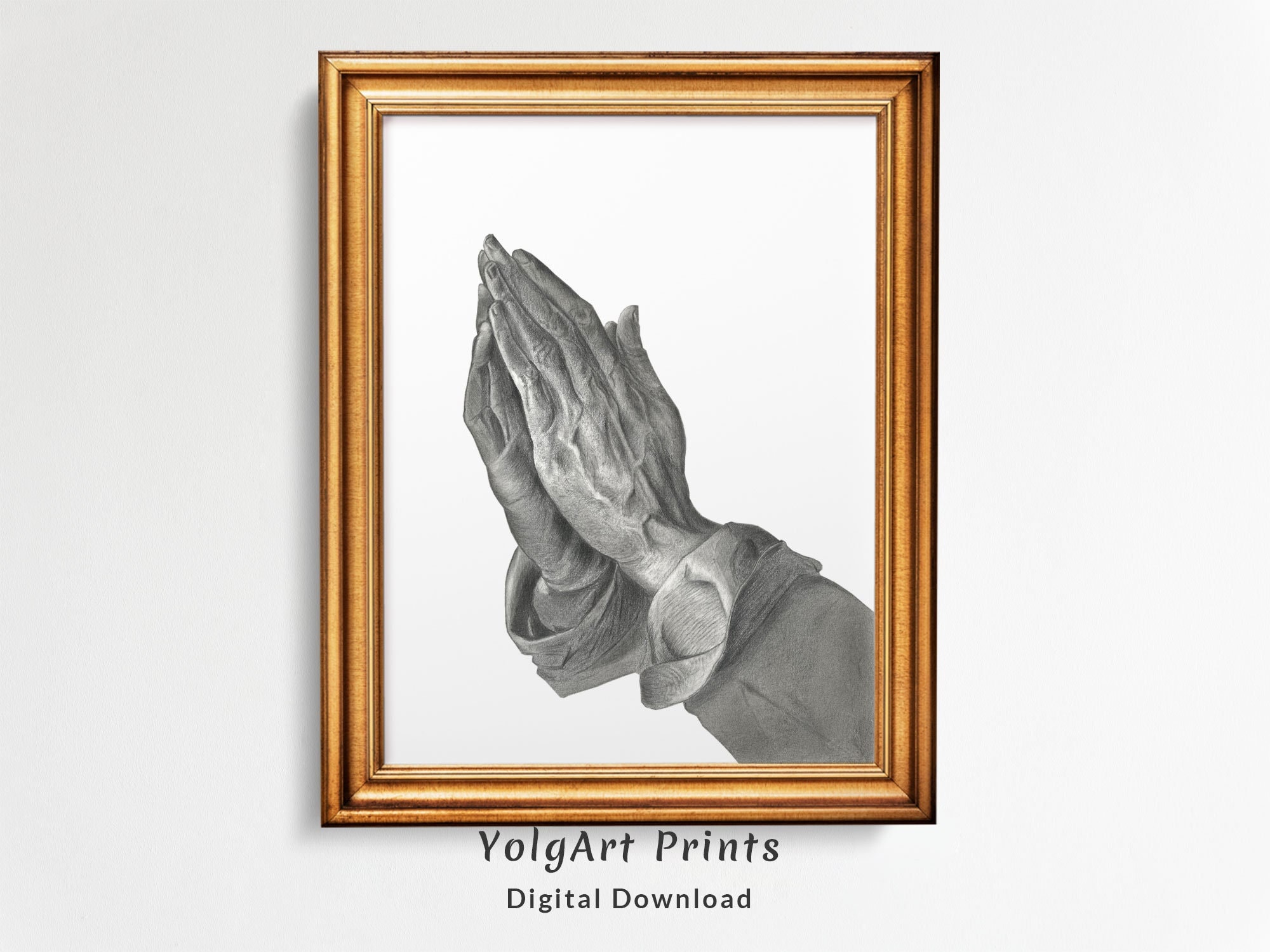 Durer praying hands - Etsy 日本