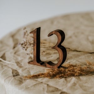Numéros de table de mariage en bois, Plaques de table, Décoration de table de mariage, Mariage champêtre rustique, Cadre de table de mariage, Plaque de table en bois personnalisée