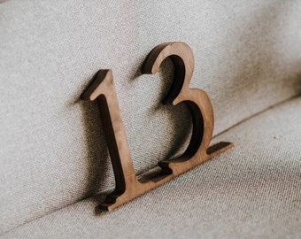 Rustic Table Numbers for Wedding Reception, Restaurant Table Numbers 1-100, Banquet Wooden Table Numbers, Party Table Centerpiece Decoration