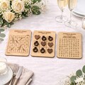 Personalized Wooden Wedding Games – Tic Tac Toe, Snakes and Ladders, Word Search, Rustic Wedding Favors for Guests, Custom Names Date Gifts product logo