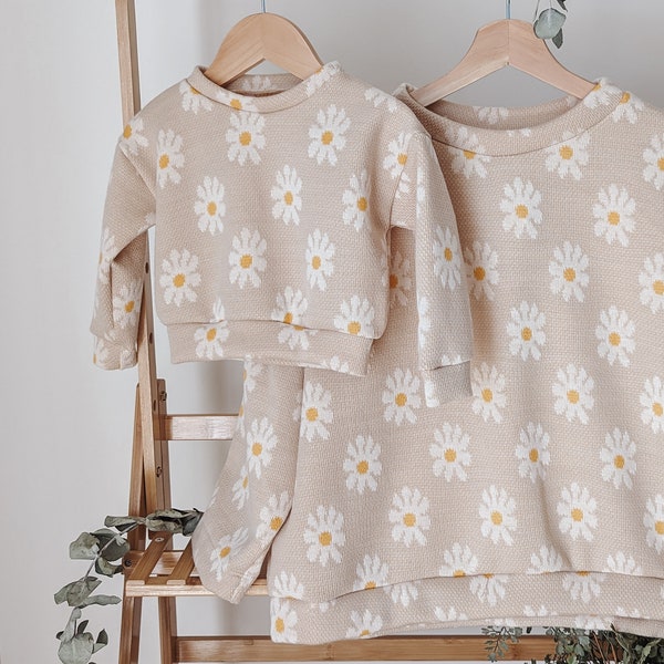 Matching Daisy Sweater and Culottes for mom and baby/toddler (sold separately)