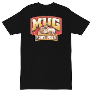 MUG ROOT BEER | Soda Pop Soft Drink Dog Unisex Heavy Cotton Tee (Up to 4xl)