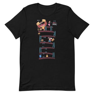DONKEY KONG | Retro Game Short-sleeve Unisex T-Shirt (Up to 5xl)