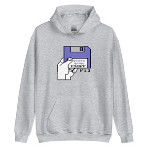 Commodore AMIGA KICKSTART 1.3 Boot Logo | WORKBENCH Retro Computing | Unisex Hoodie (Up to 5xl)