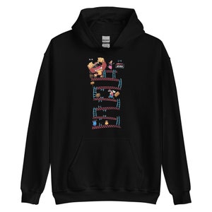 DONKEY KONG | Retro Game Unisex Hoodie (Up to 5xl)