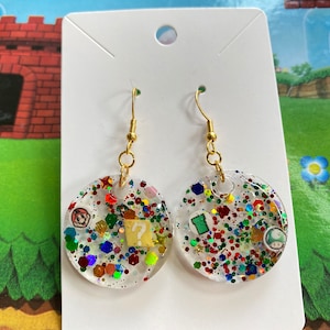 Super Game World Earrings