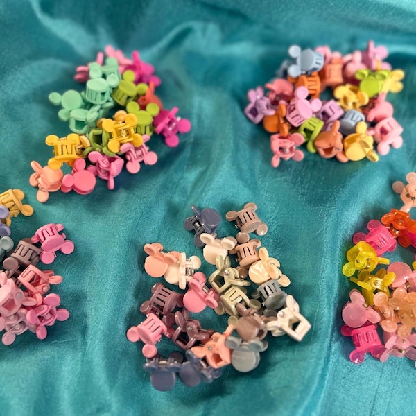 Mouse Mini Hair Clips