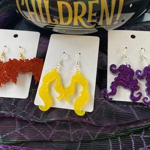 Witch Hair Style Earrings