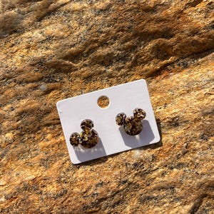 Animal Kingdom Mouse Stud Earrings