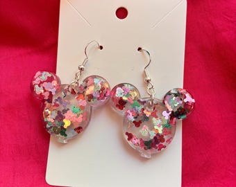 Mouse Balloon Earrings
