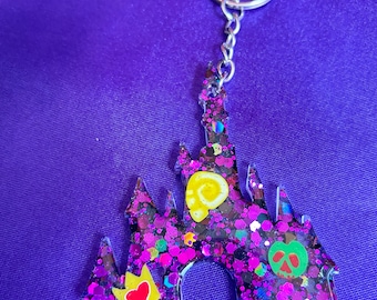 Llaveros del castillo de villanos