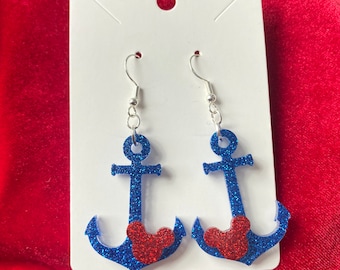 Mouse Anchor Earrings