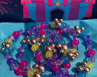 70th Star Mouse Bead Bracelet